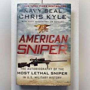 EUC Chris Kyle American Sniper Hard Back Book